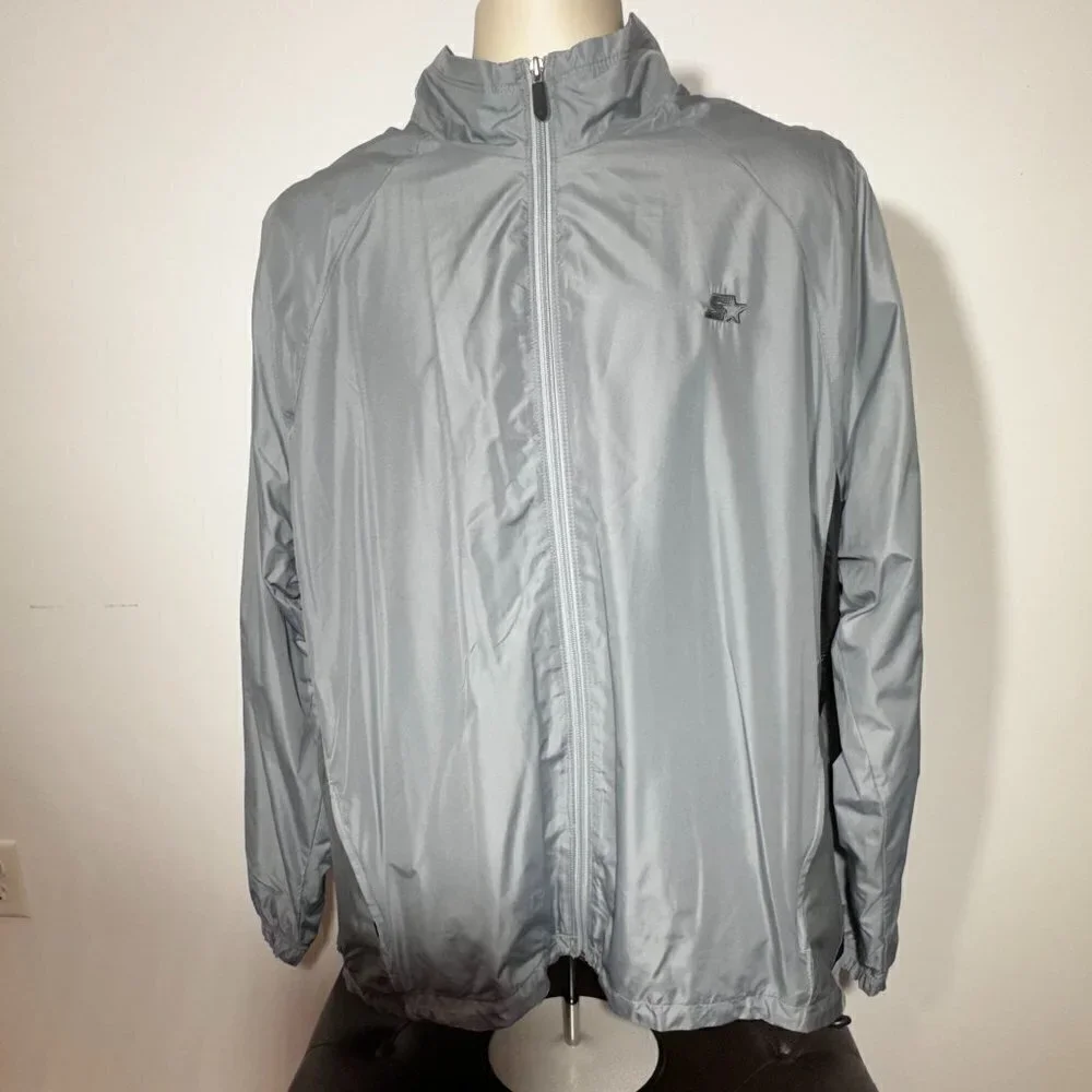 Men's Gray Starter Jacket - XL (46-48)